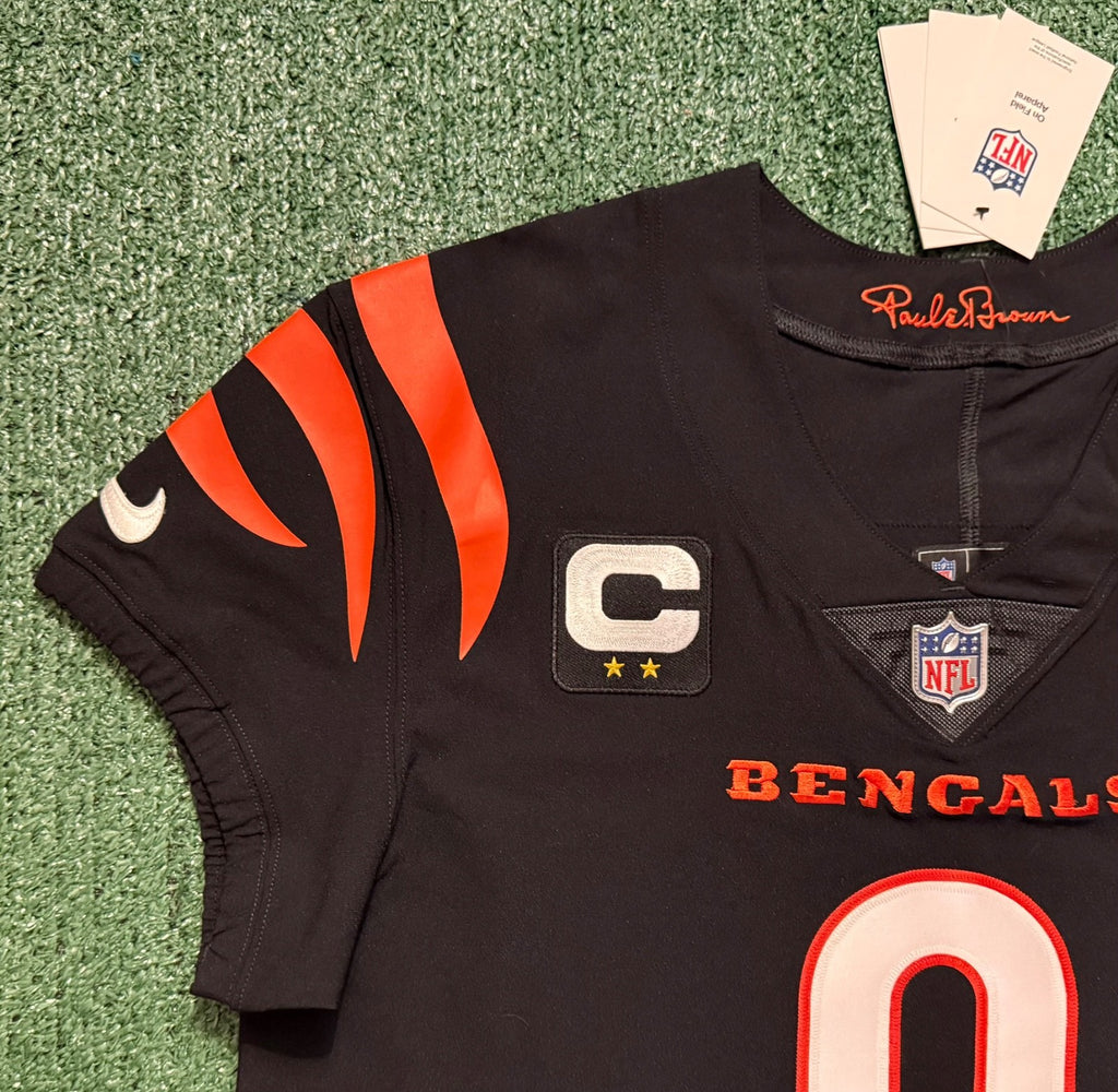 Joe Burrow Cincinnati Bengals Jersey #9 Nike Vapor Elite Black Size 44 (L) NFL