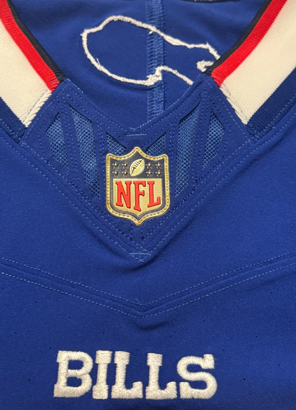 Josh Allen Buffalo Bills Jersey #17 Nike Vapor Fuse Elite Blue Size 48 (XL) NFL