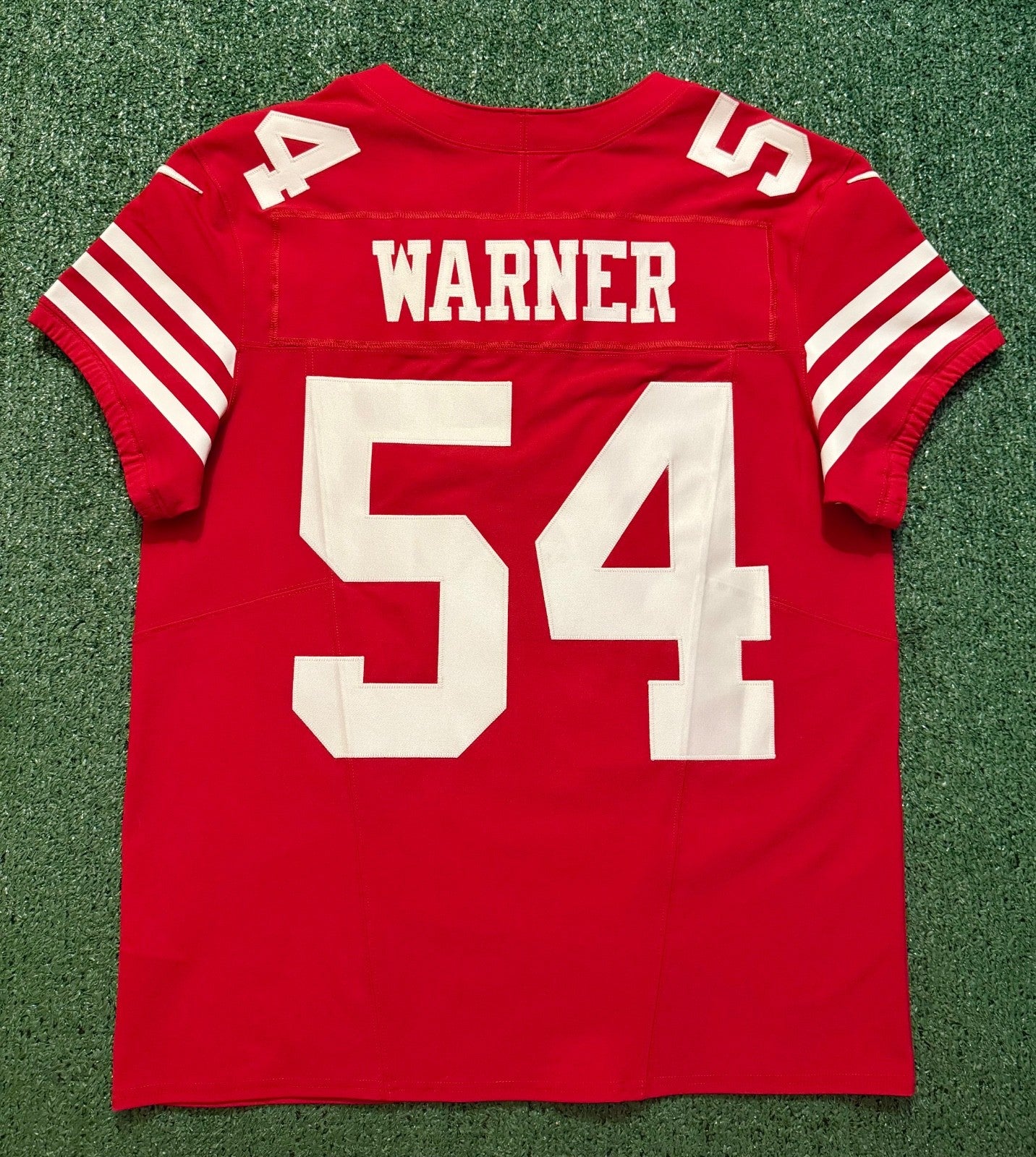 Fred Warner San Francisco 49ers
Jersey #54 Nike Vapor FUSE Elite red Size 44 (Large) NFL