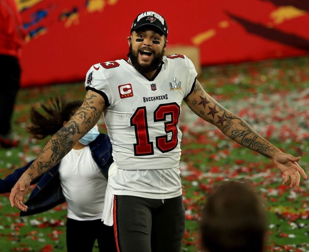 Mike Evans Tampa Bay Buccaneers Jersey #13 Nike Vapor Elite White Size 48 (XL) NFL
