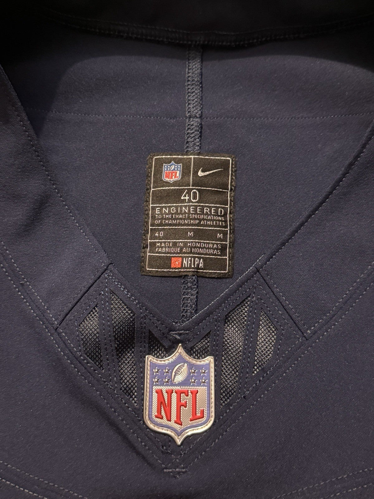 Jordan Love Green Bay Packers Jersey #10 Nike Vapor FUSE Elite Navy Size 40 (Medium) NFL