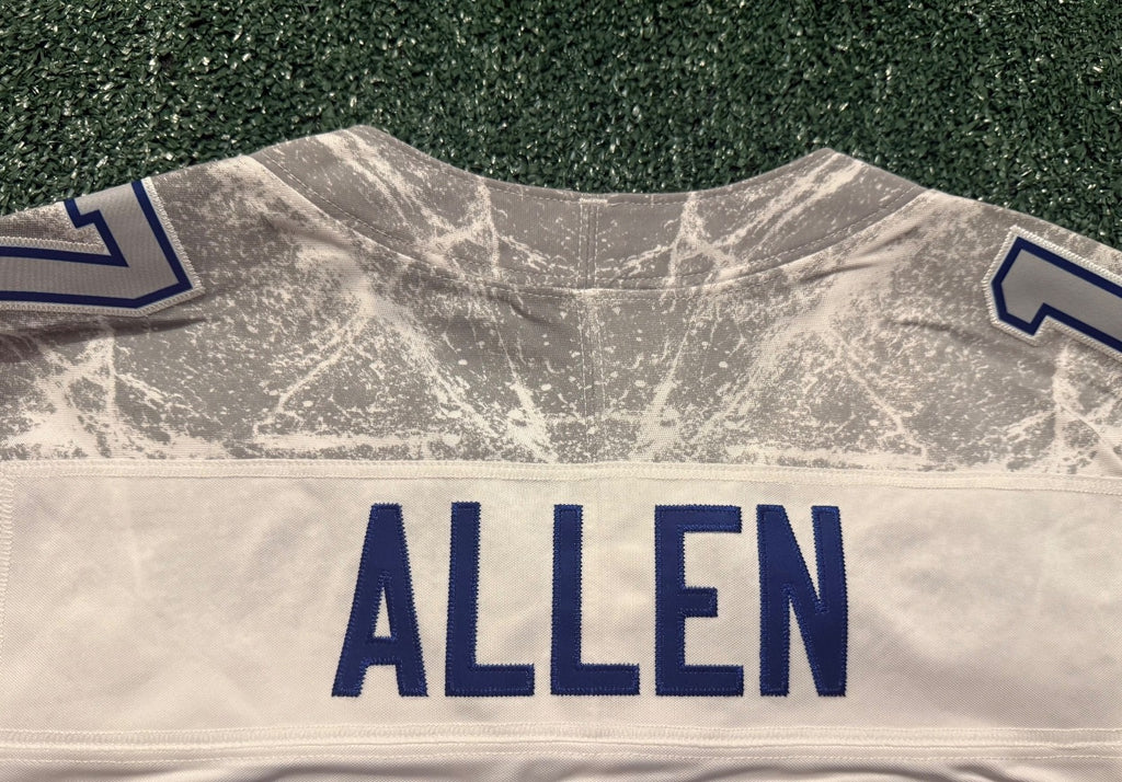 Josh Allen Buffalo Bills Jersey #17 Nike Vapor Fuse Limited Rivalry White Size M NFL