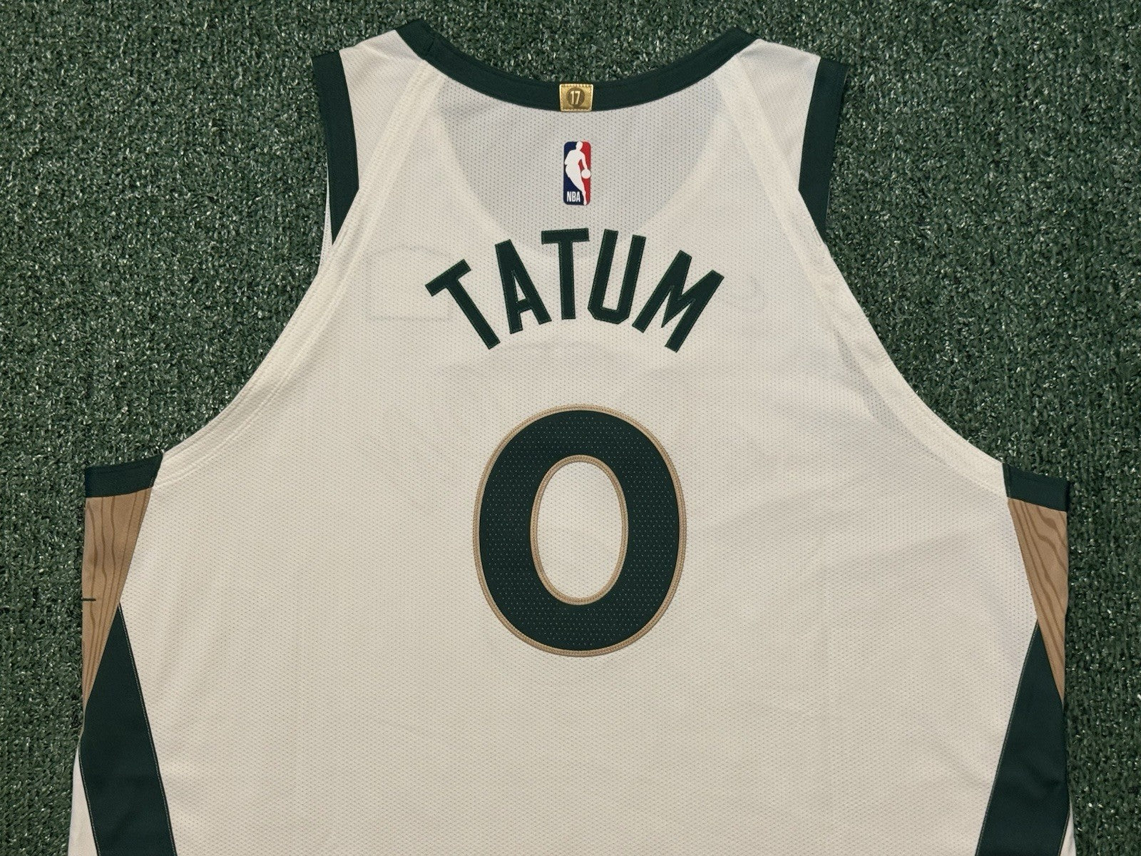 Jayson Tatum Boston Celtics Jersey #0 Nike ADV Authentic White Size 56 (XXL) NBA