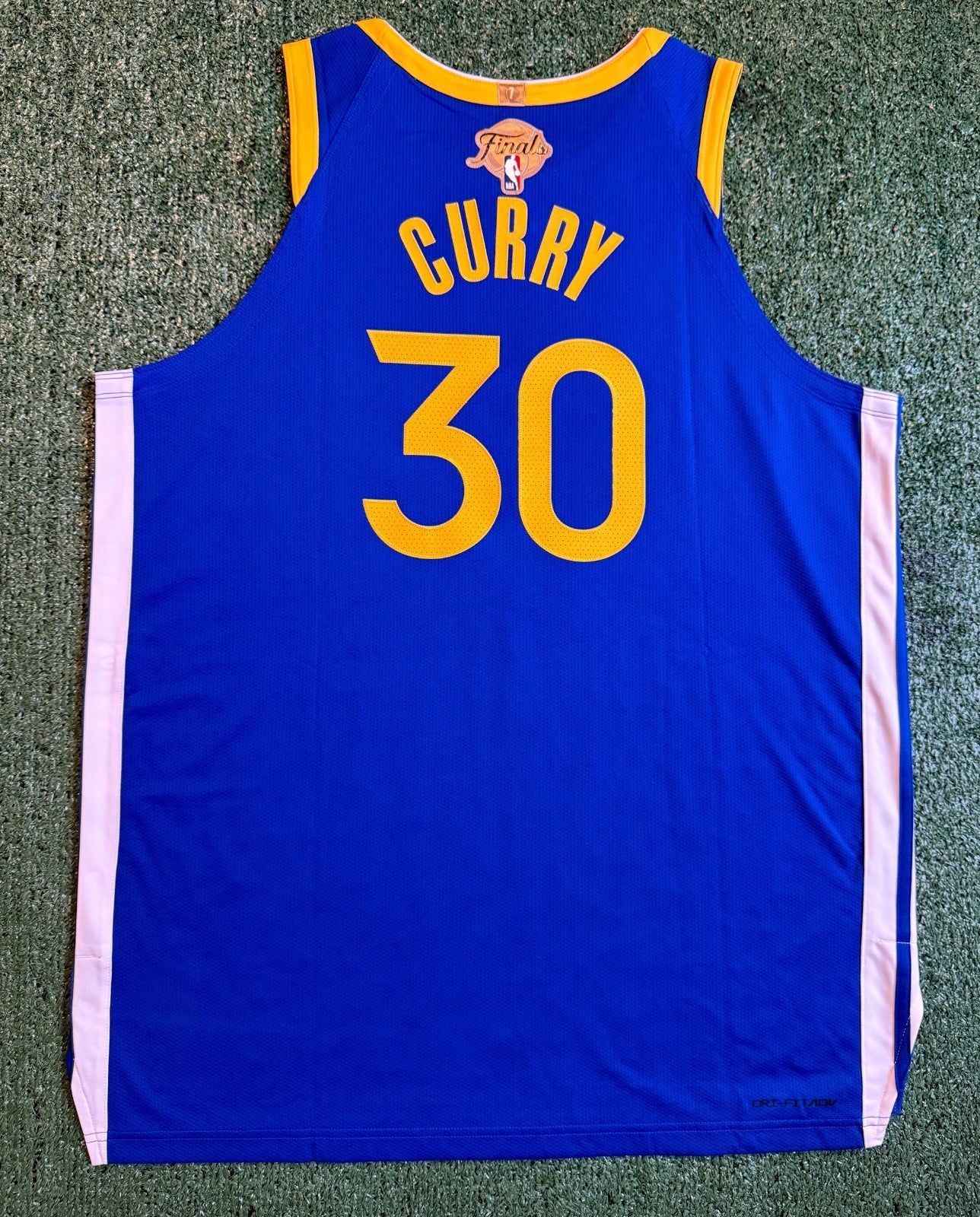 Steph Curry Golden State Warriors Jersey #30 Nike ADV Authentic Blue Size 52 (XL) NBA