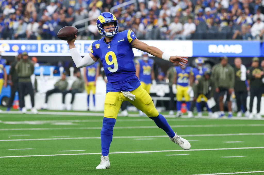 Matthew Stafford Los Angeles Rams Jersey #9 Nike Vapor FUSE Elite blue Size 44 (Large) NFL