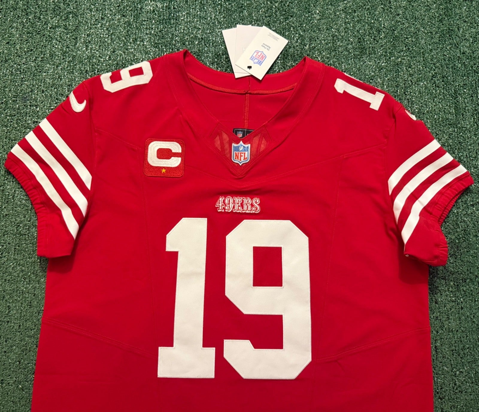 Deebo Samuel San Francisco 49ers
Jersey #19 Nike Vapor FUSE Elite red Size 48 (XL) NFL