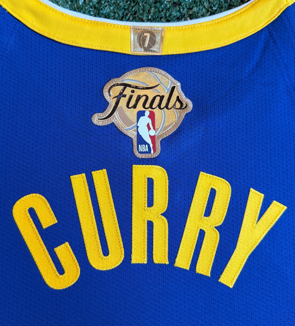Steph Curry Golden State Warriors Jersey #30 Nike ADV Authentic Blue Size 44 (M) NBA