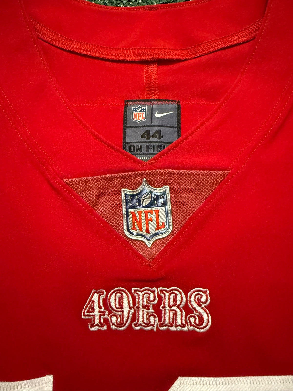Deebo Samuel San Francisco 49ers
Jersey #19 Nike Vapor Elite red
Size 44 (Large) NFL
