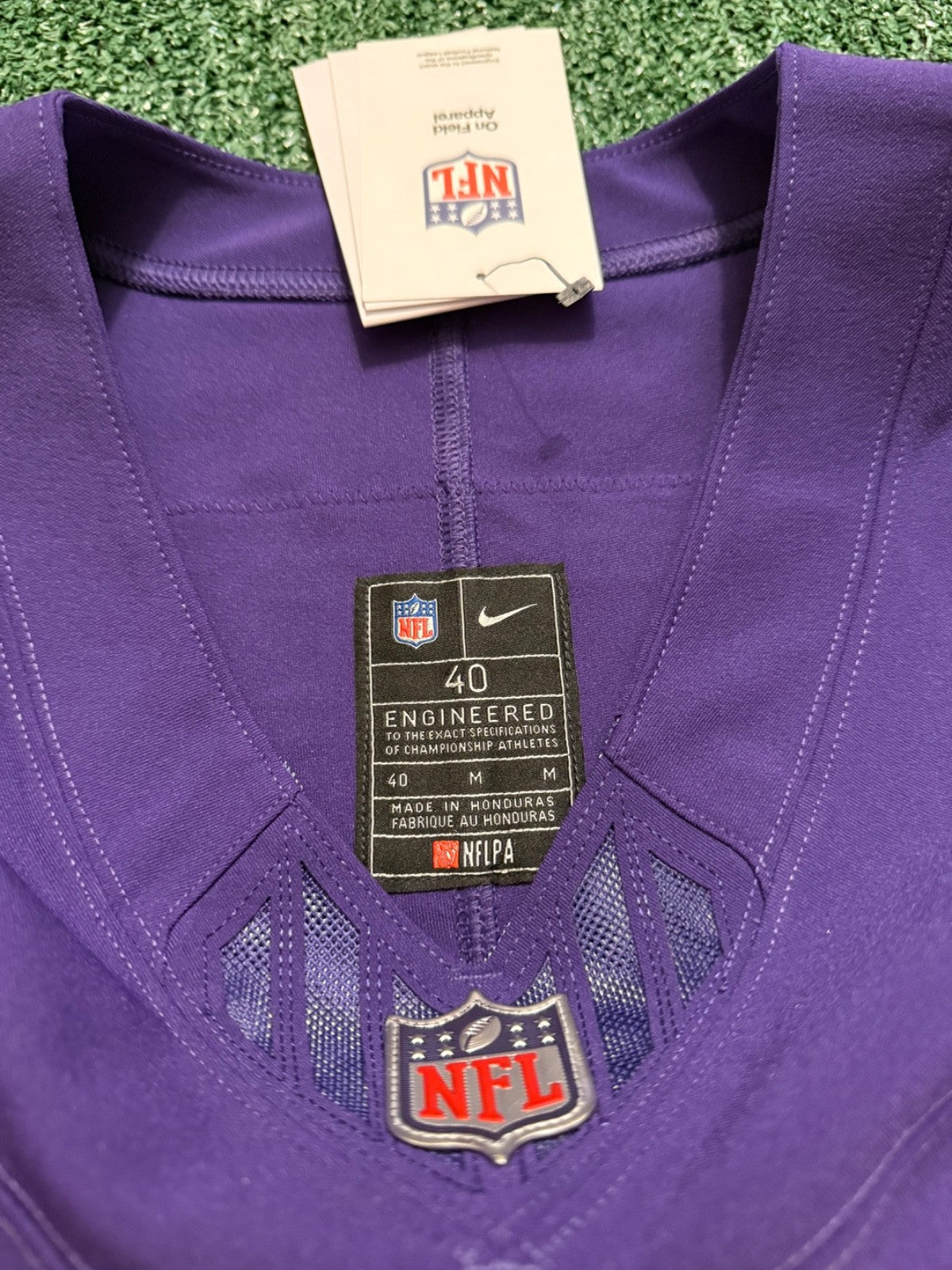 Derrick Henry Baltimore Ravens Jersey #22 Nike Vapor FUSE Elite Purple Size 40 (M) NFL