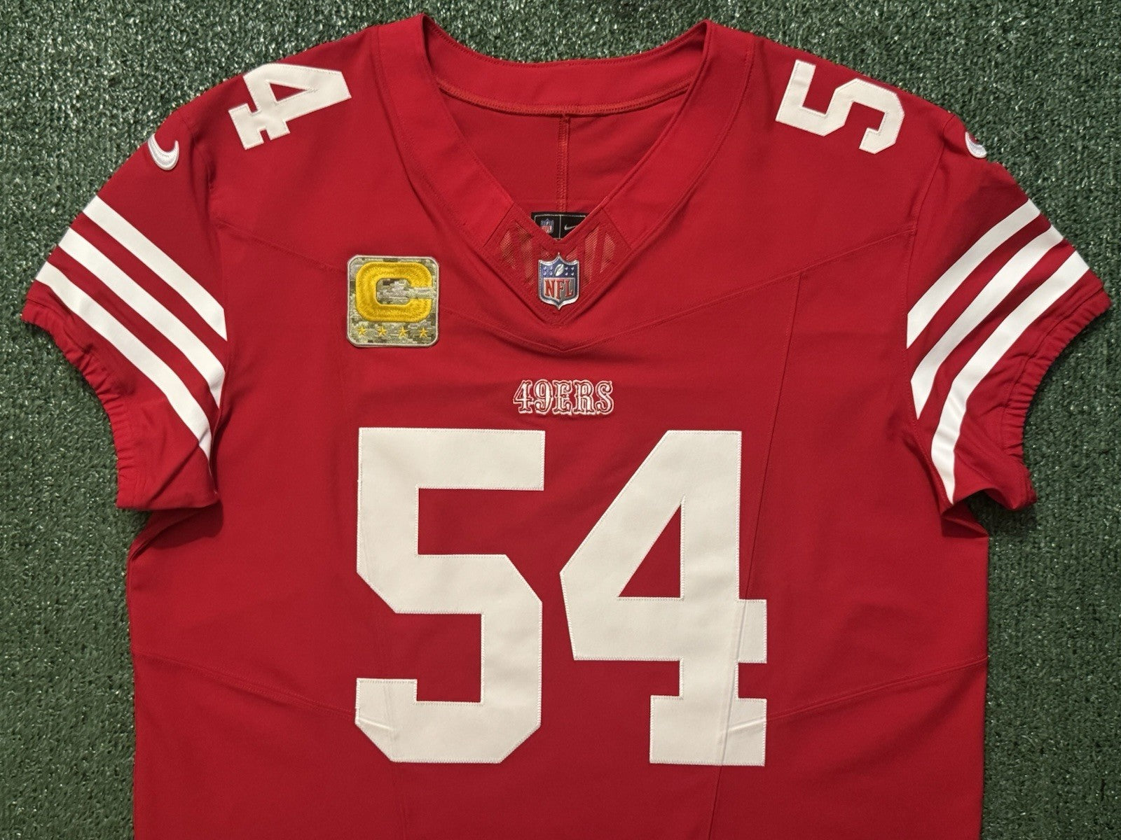 Fred Warner San Francisco 49ers
Jersey #54 Nike Vapor FUSE Elite red Size 48 (XL) NFL