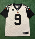 Joe Burrow Cincinnati Bengals Jersey #9 Nike Vapor Limited White Size Medium NFL