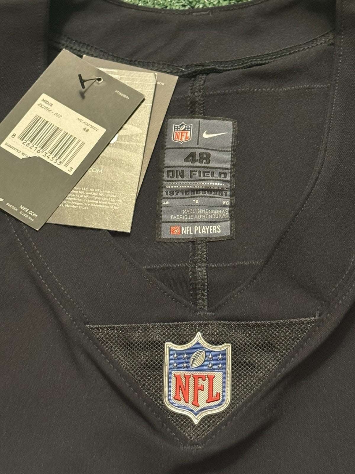 Antonio Brown Pittsburgh Steelers Jersey #84 Nike Vapor Elite Black Size 48 (XL) NFL