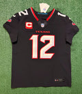 Nico Collins Houston Texans Jersey #12 Nike Vapor Fuse Elite Navy Size 44 (L) NFL