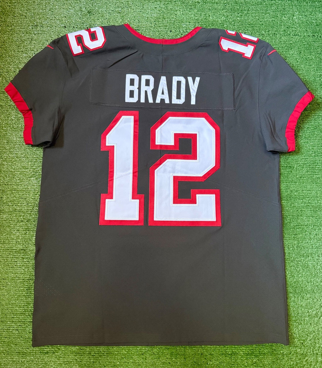 Tom Brady Tampa Bay Buccaneers Jersey #12 Nike Vapor Elite Gray size 48 (XL) NFL