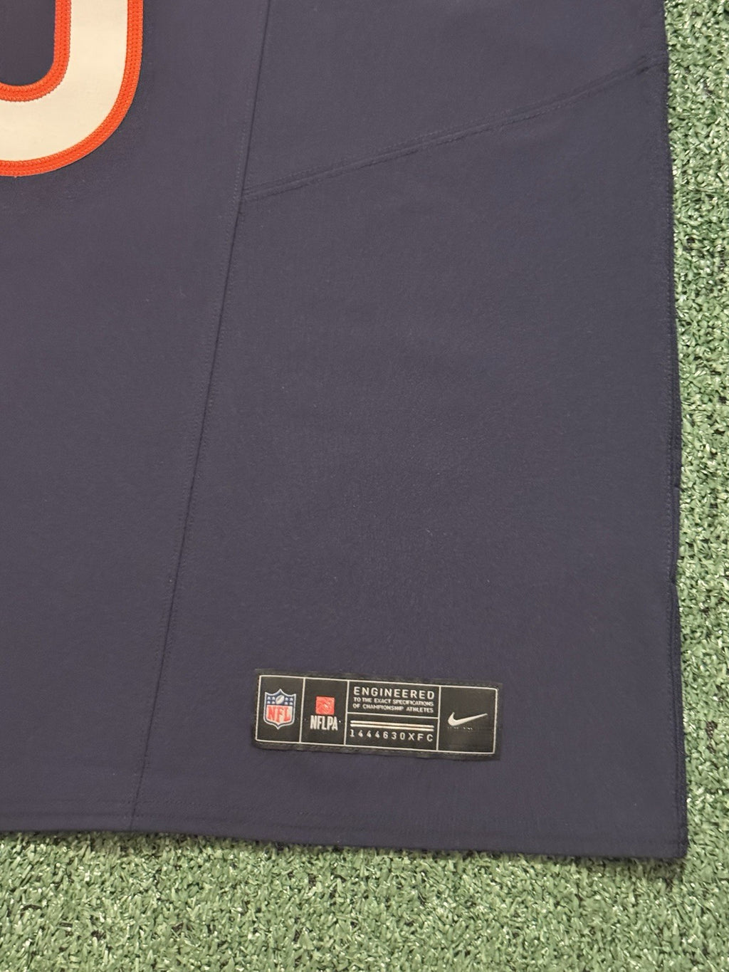 Caleb Williams Chicago Bears Jersey #18 Nike Vapor FUSE Elite Navy Size 48 (XL) NFL
