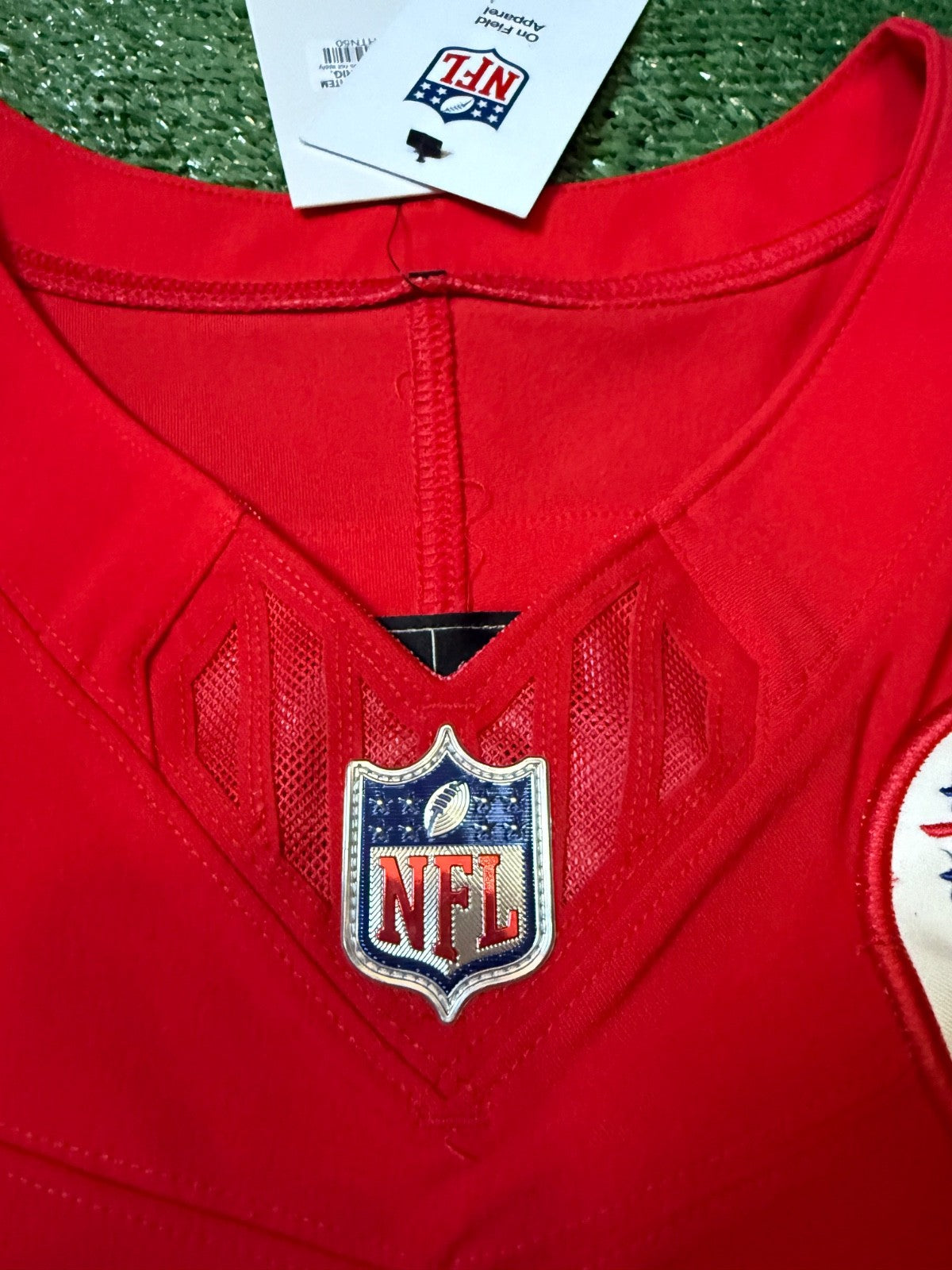 Patrick Mahomes Kansas City Chiefs Jersey #15 Nike Vapor FUSE Elite Red Size 52 (XXL) NFL