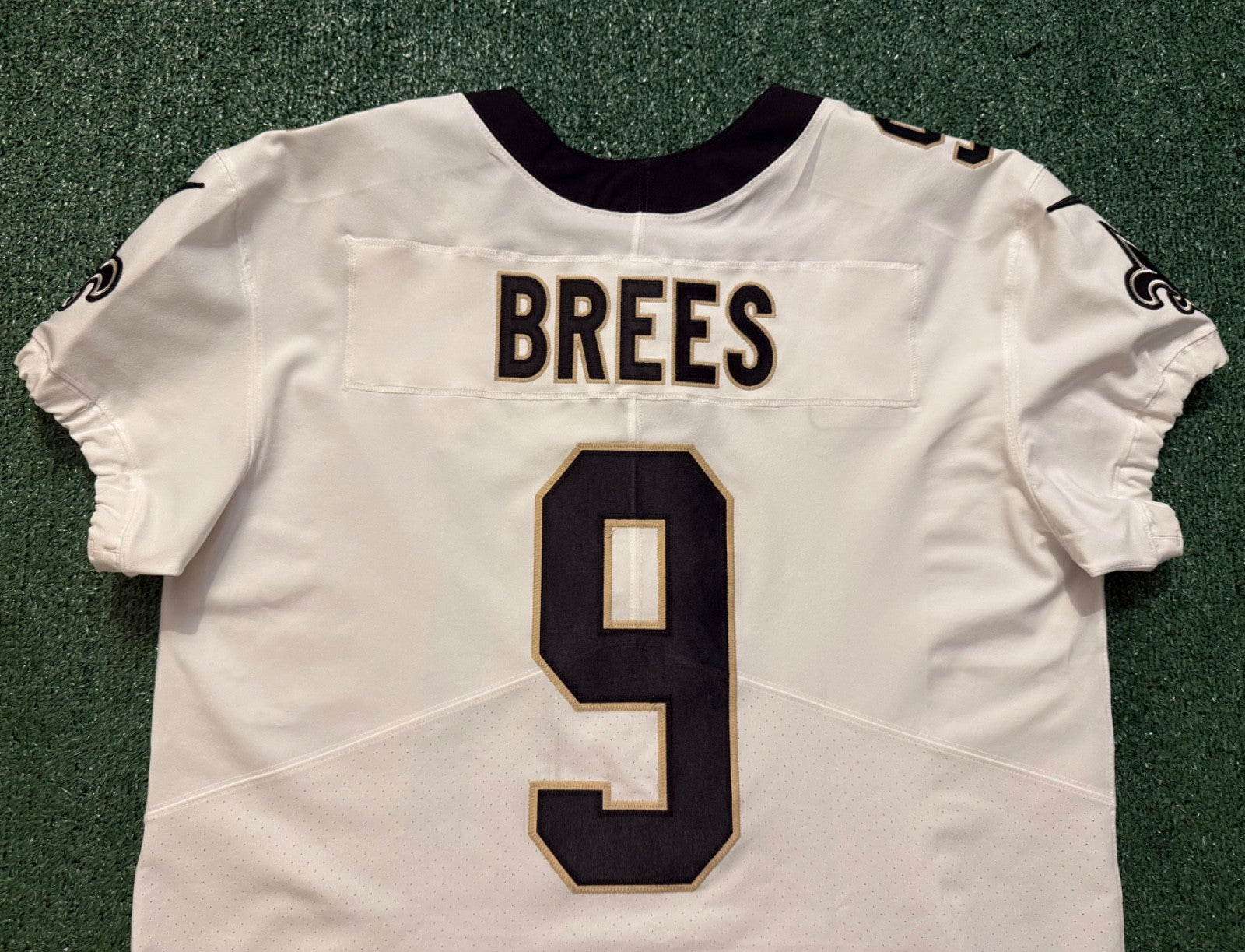 Drew Brees New Orleans Saints Jersey #9 Nike Vapor Elite White Size 48 (XL) NFL
