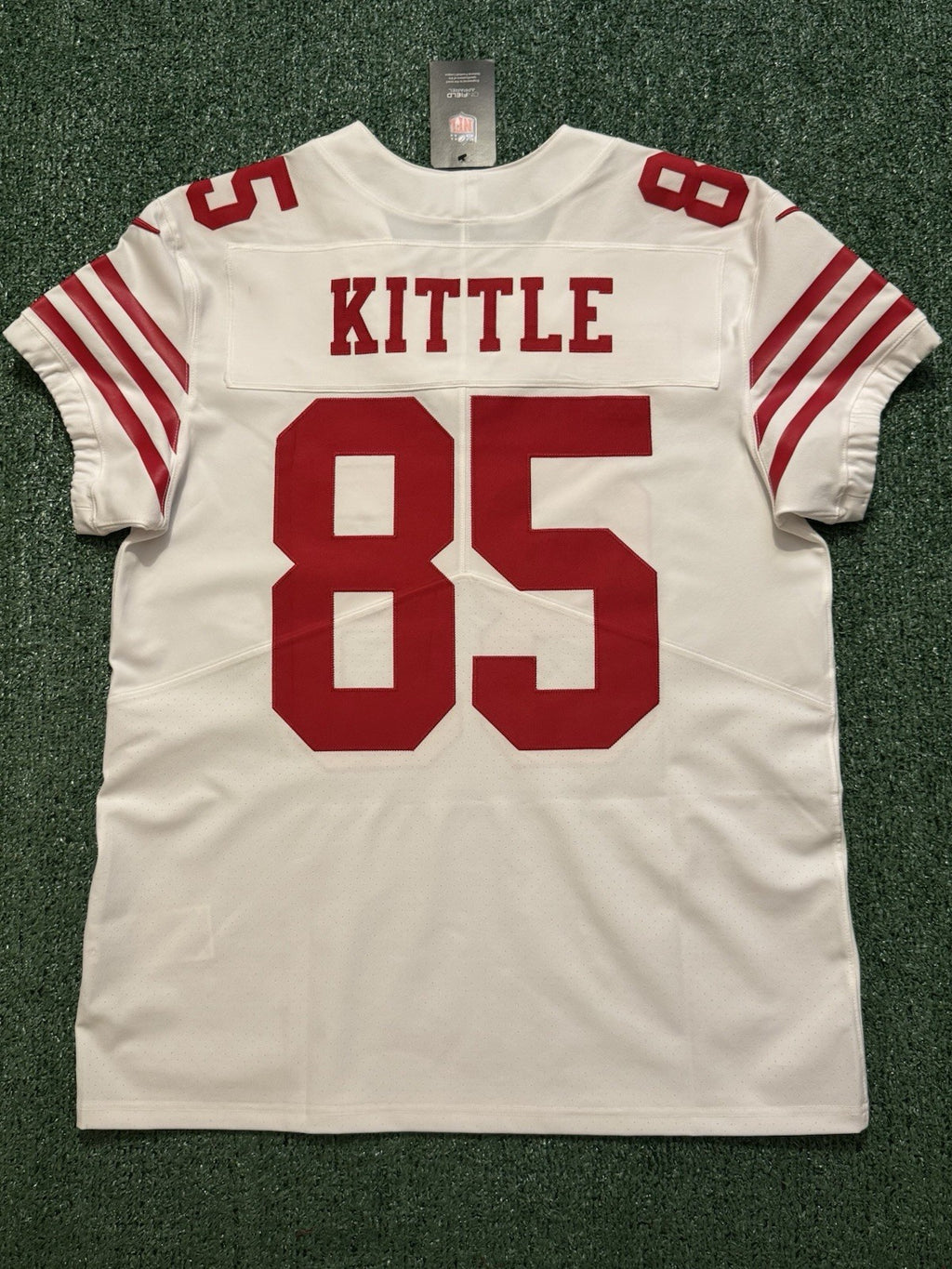 George Kittle San Francisco 49ers
Jersey #85 Nike Vapor Elite white
Size 44 (Large) NFL
