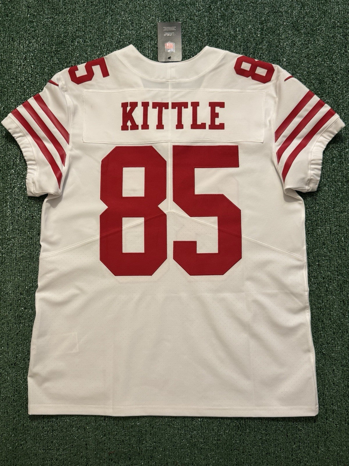 George Kittle San Francisco 49ers
Jersey #85 Nike Vapor Elite white
Size 44 (Large) NFL