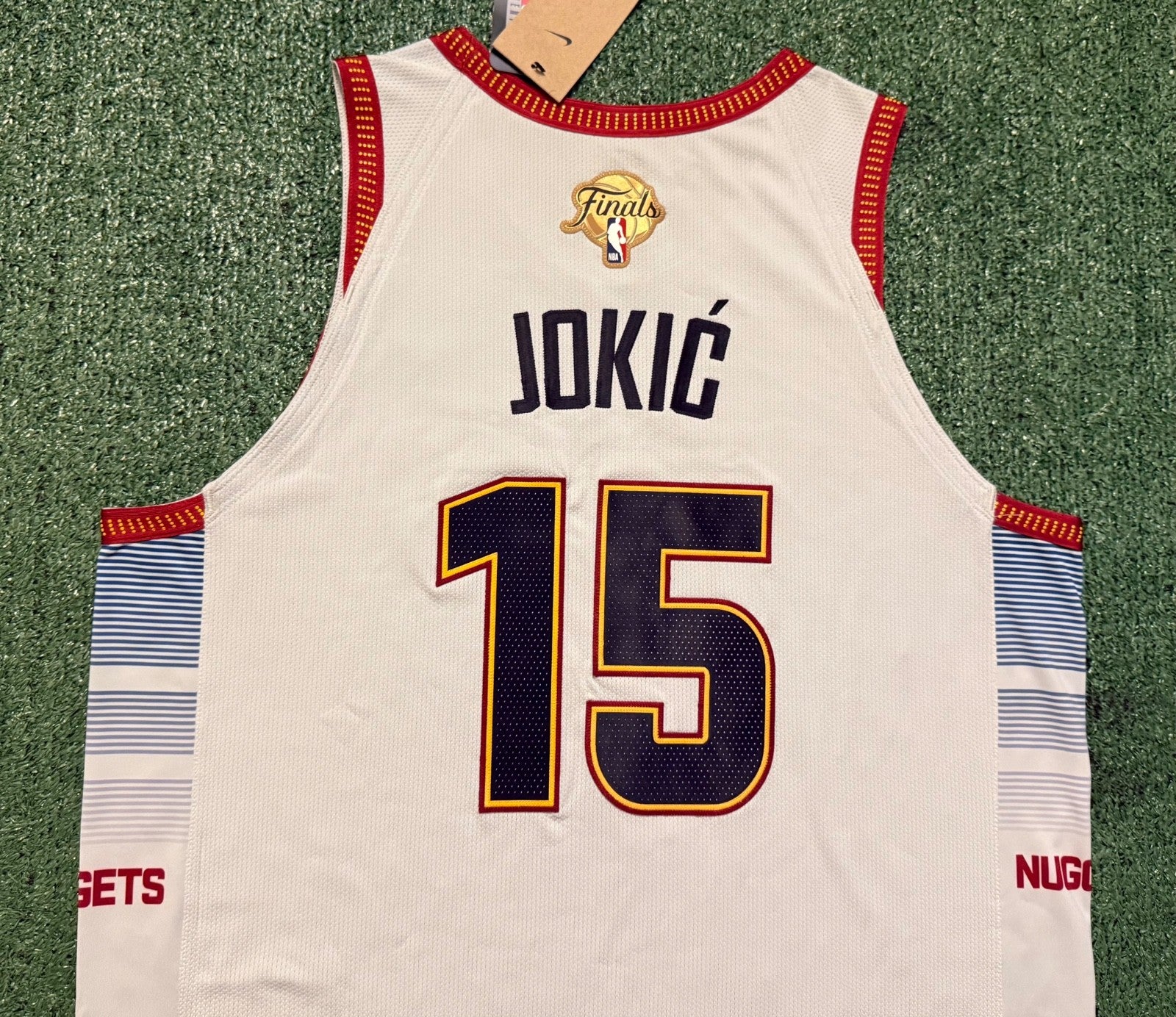 Nikola Jokic Denver Nuggets Jersey #15 Nike ADV Authentic White Size 52 (XL) NBA