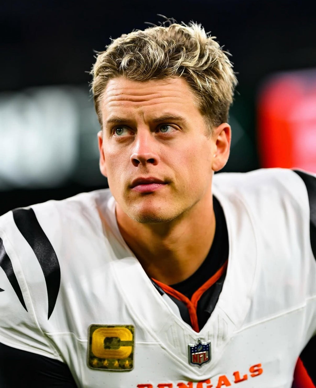 Joe Burrow Cincinnati Bengals Jersey #9 Nike Vapor FUSE Elite White Size 44 (L) NFL