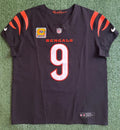 Joe Burrow Cincinnati Bengals Jersey #9 Nike Vapor FUSE Elite Black Size 48 (XL) NFL
