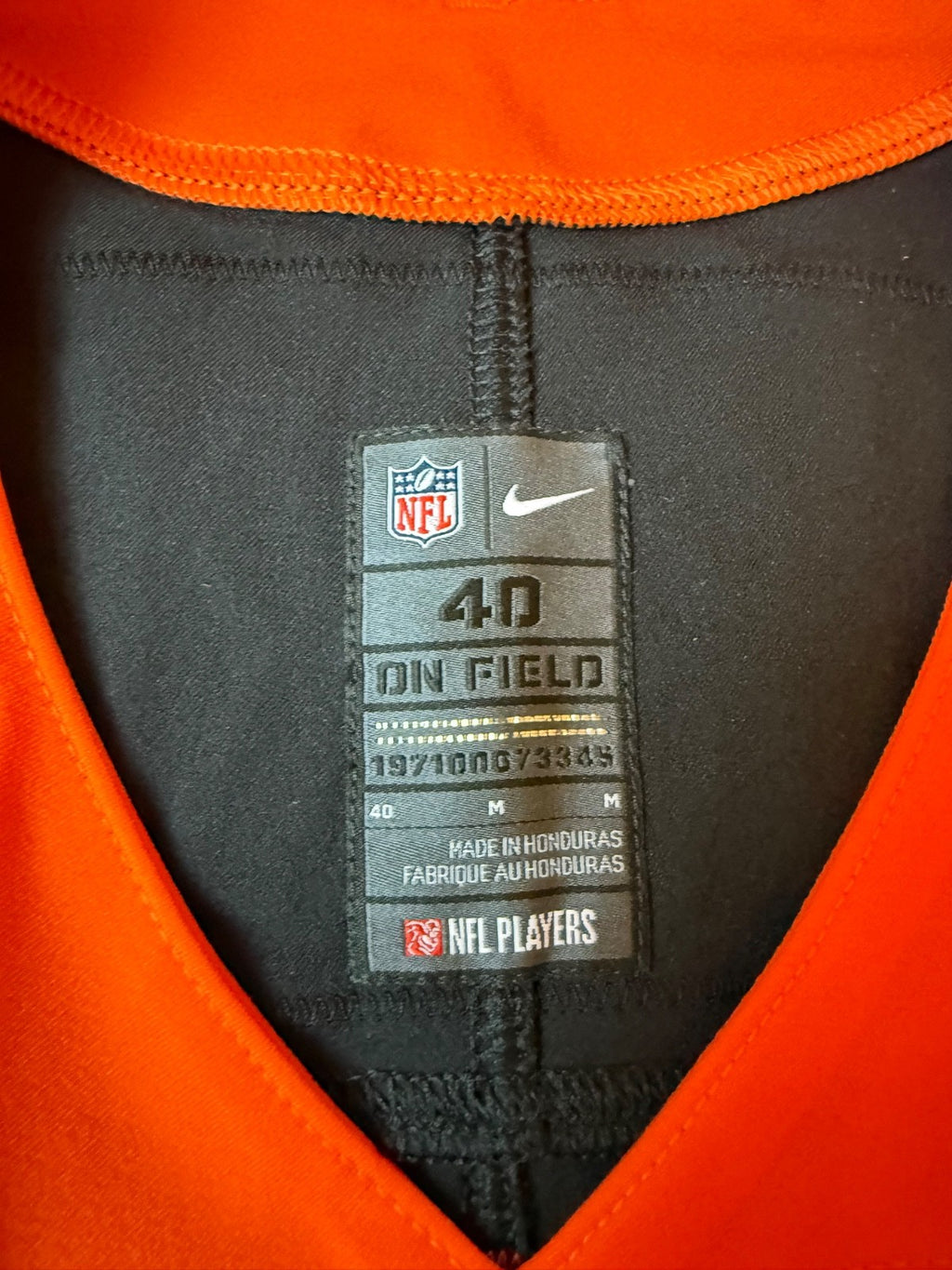 Joe Burrow Cincinnati Bengals Jersey #9 Nike Vapor Elite Black Size 40 (M) NFL