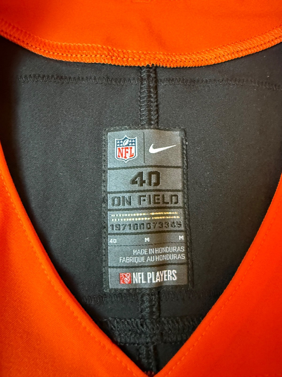 Joe Burrow Cincinnati Bengals Jersey #9 Nike Vapor Elite Black Size 40 (M) NFL