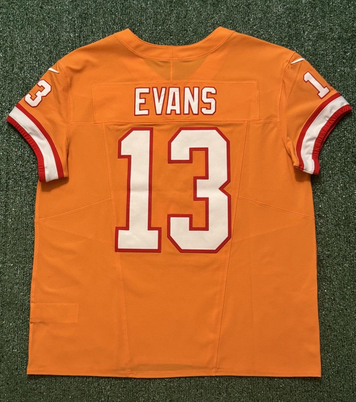 Mike Evans Tampa Bay Buccaneers Jersey #13 Nike Vapor FUSE Elite Orange Creamsicle Size 48 (XL) NFL