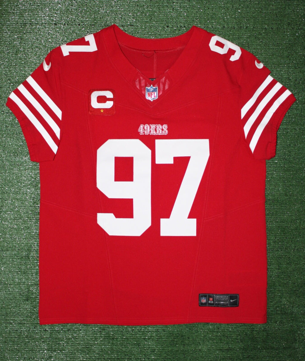 Nick Bosa San Francisco 49ers
Jersey #97 Nike Vapor FUSE Elite red Size 44 (Large) NFL