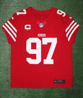 Nick Bosa San Francisco 49ers
Jersey #97 Nike Vapor FUSE Elite red Size 44 (Large) NFL