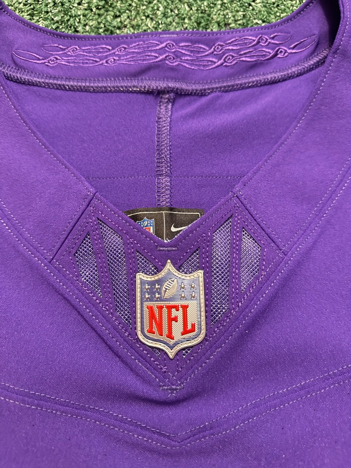 Justin Jefferson Minnesota Vikings Jersey #18 Nike Vapor FUSE Elite Purple Size 48 (XL) NFL