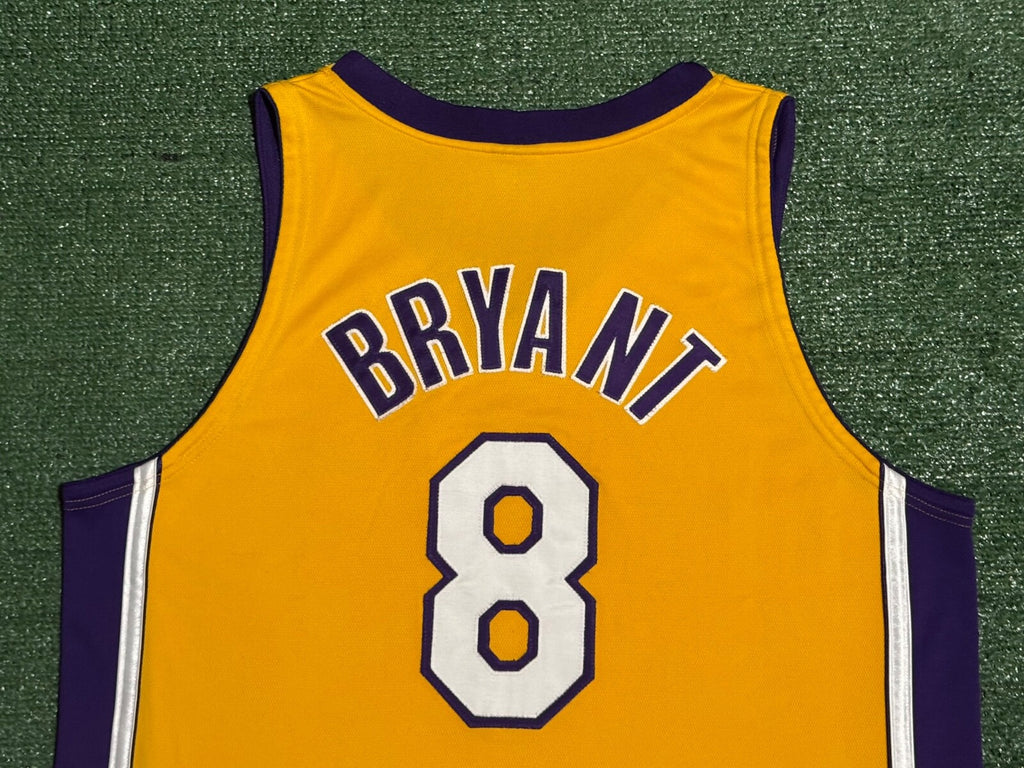 Kobe Bryant Los Angeles Lakers Jersey #8 Nike Authentic Gold Size 48 (XL) NBA