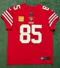 George Kittle San Francisco 49ers  Jersey #85 Nike Vapor Elite red Size 44 (Large) NFL