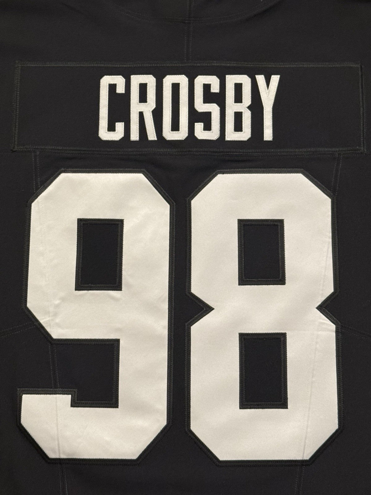 Maxx Crosby Las Vegas Raiders Jersey #98 Nike Vapor Fuse Elite Black Size 48 (XL) NFL