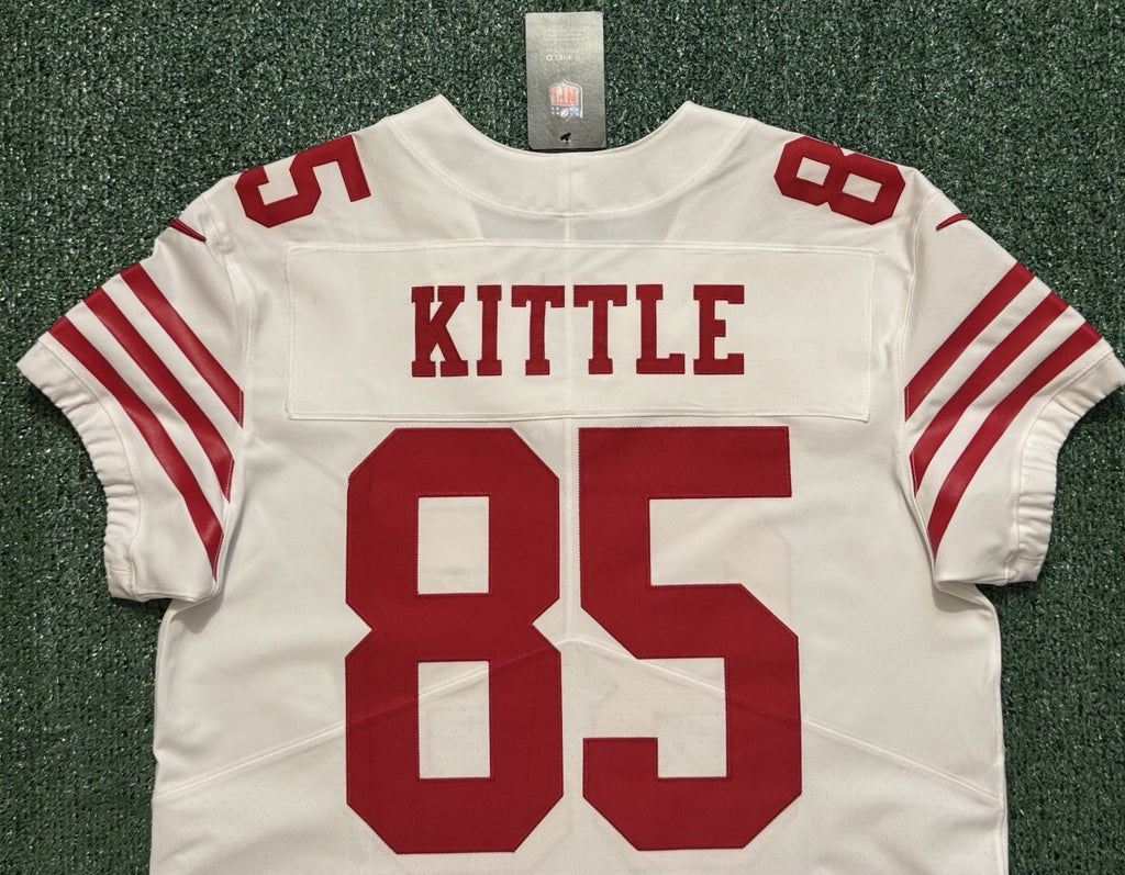George Kittle San Francisco 49ers
Jersey #85 Nike Vapor Elite white
Size 48 (XL) NFL