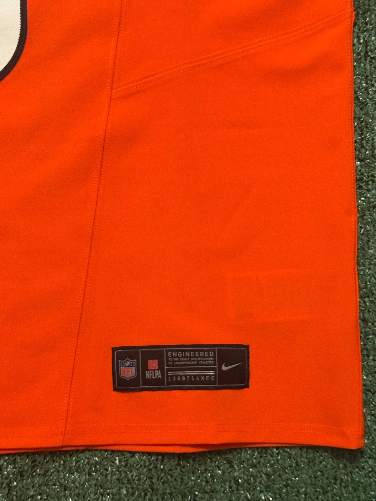 Joe Burrow Cincinnati Bengals Jersey #9 Nike Vapor FUSE Elite Orange Size 48 (XL) NFL