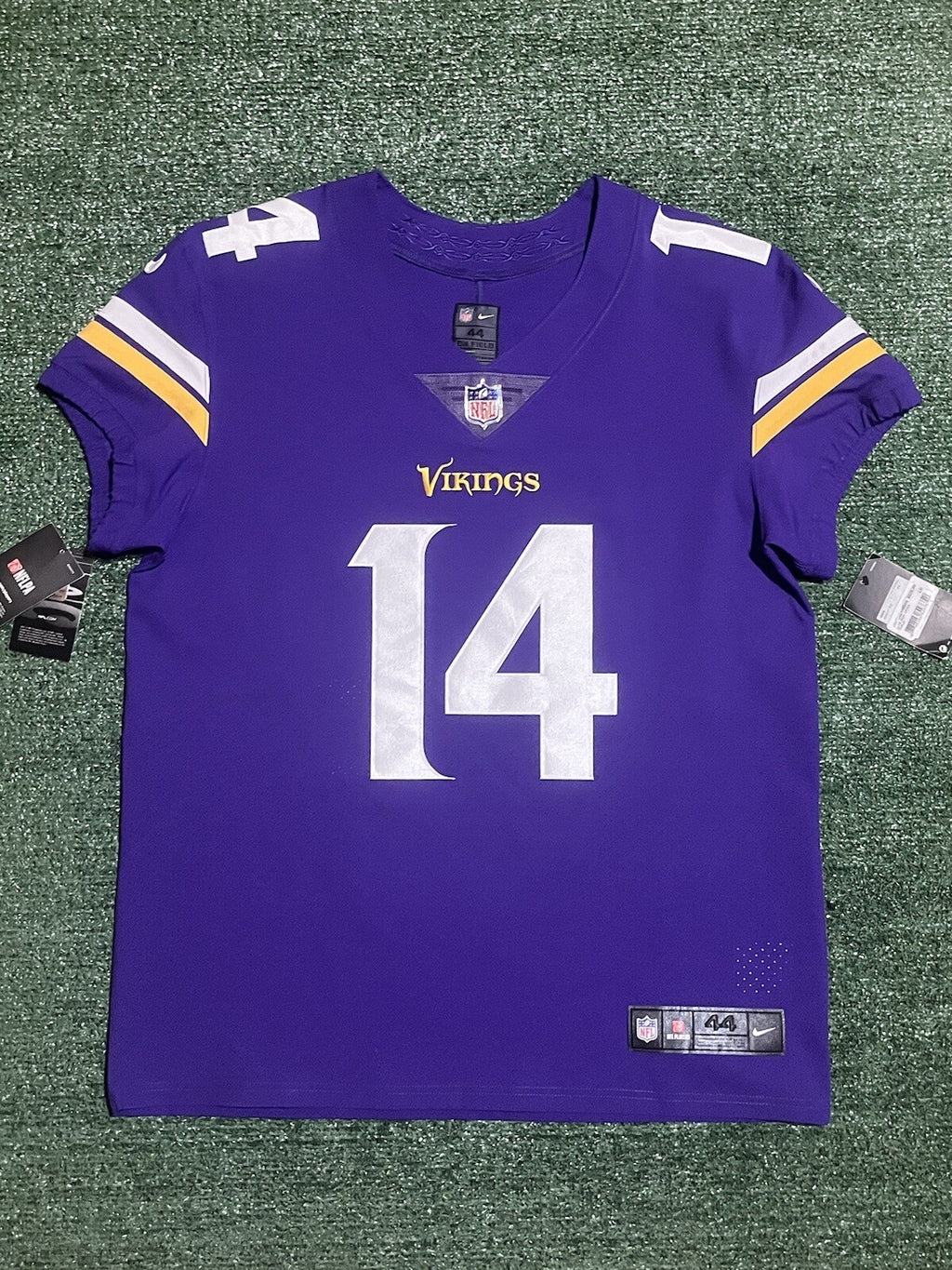 Stefon Diggs Minnesota Vikings Jersey #14 Nike Vapor Elite Purple Size 44 (Large) NFL