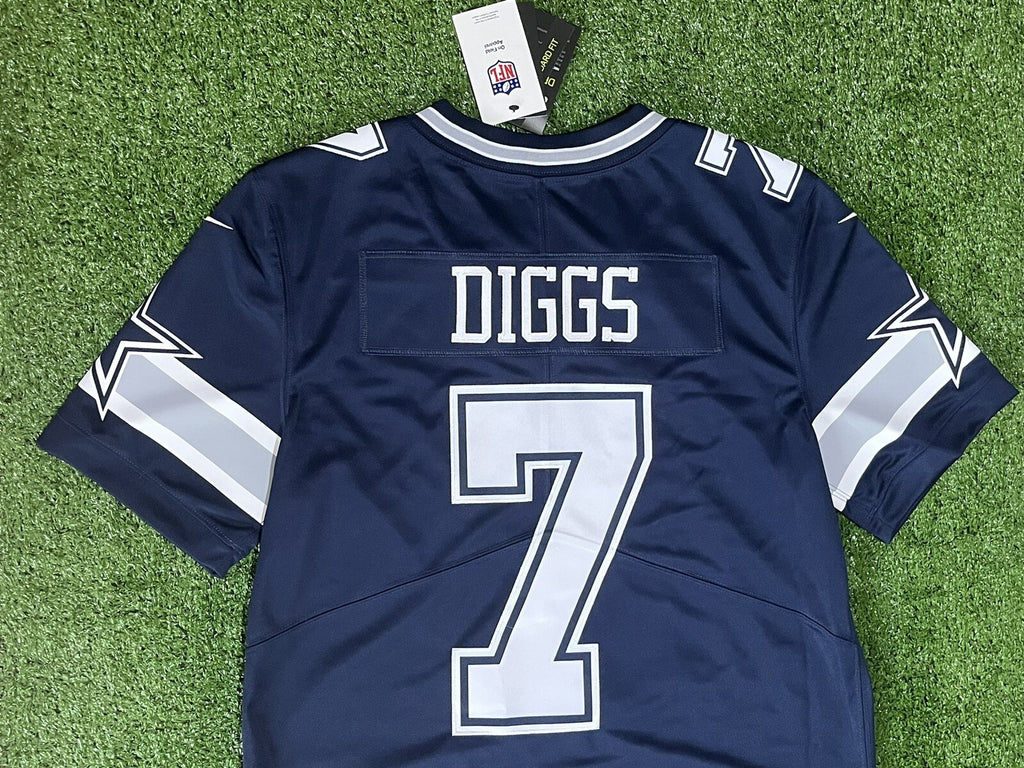 Trevon Diggs Dallas Cowboys Jersey #7 Nike Vapor Limited Navy Size (Medium) NFL