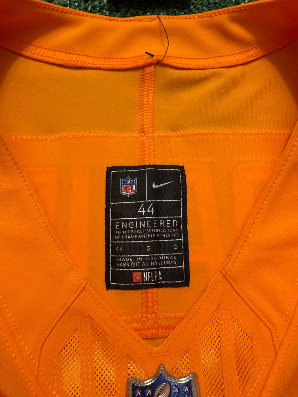 Lavonte David Tampa Bay Buccaneers Jersey #54 Nike Vapor FUSE Elite Orange Creamsicle Size 44 (Large) NFL