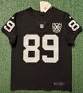 Brock Bowers Las Vegas Raiders Jersey #89 Nike Vapor Fuse Elite Black Size 40 (M) NFL