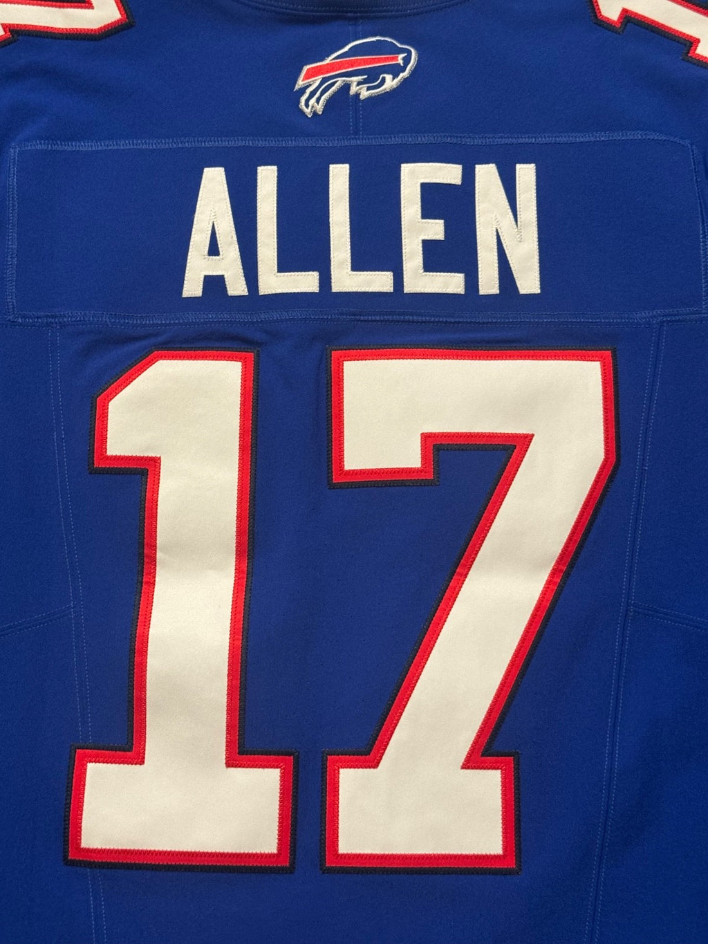 Josh Allen Buffalo Bills Jersey #17 Nike Vapor Fuse Elite Blue Size 40 (M) NFL