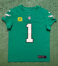Jalen Hurts Philadelphia Eagles Jersey #1 Nike Vapor FUSE Elite Kelly Green size 40 (Medium) NFL