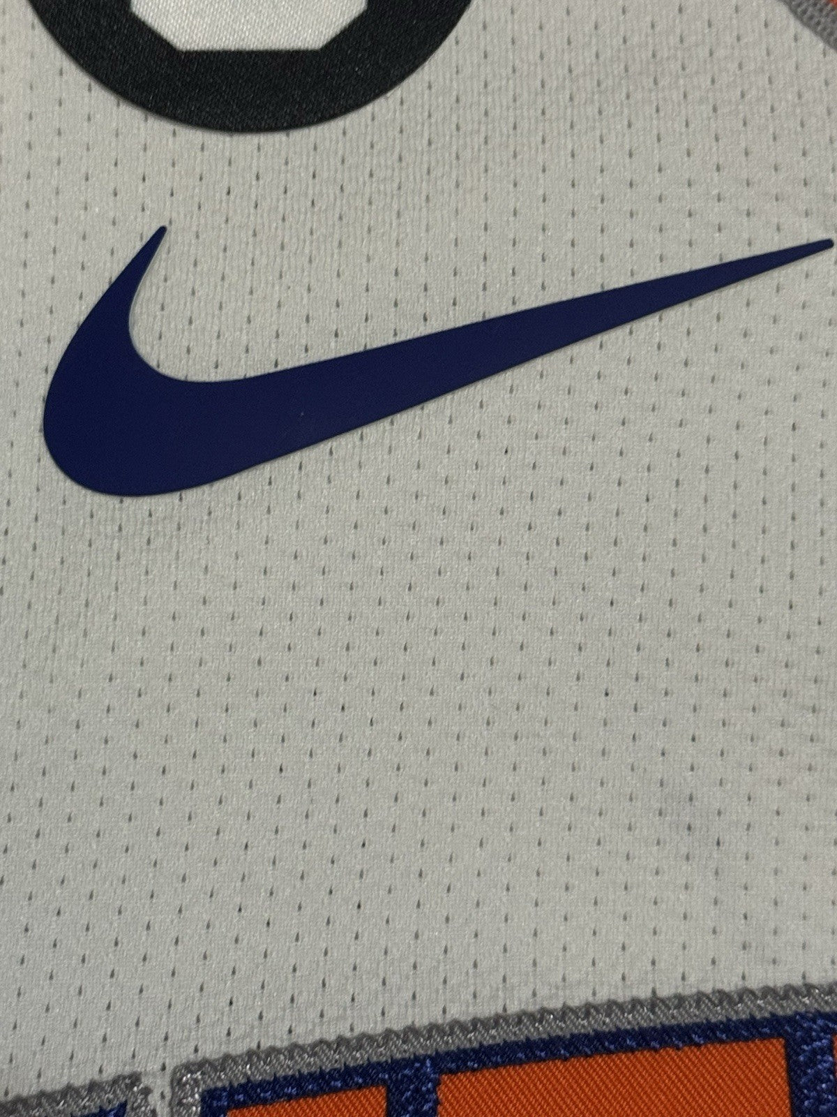 Jalen Brunson New York Knicks Jersey #11 Nike VaporKnit Authentic White Size 52 (XL) NBA