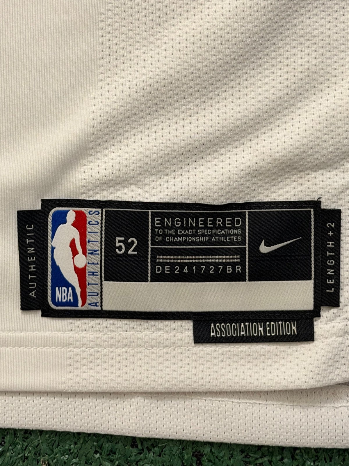 Cooper Flagg Dallas Mavericks Jersey #32 Nike ADV White Size 52 (XL) NBA