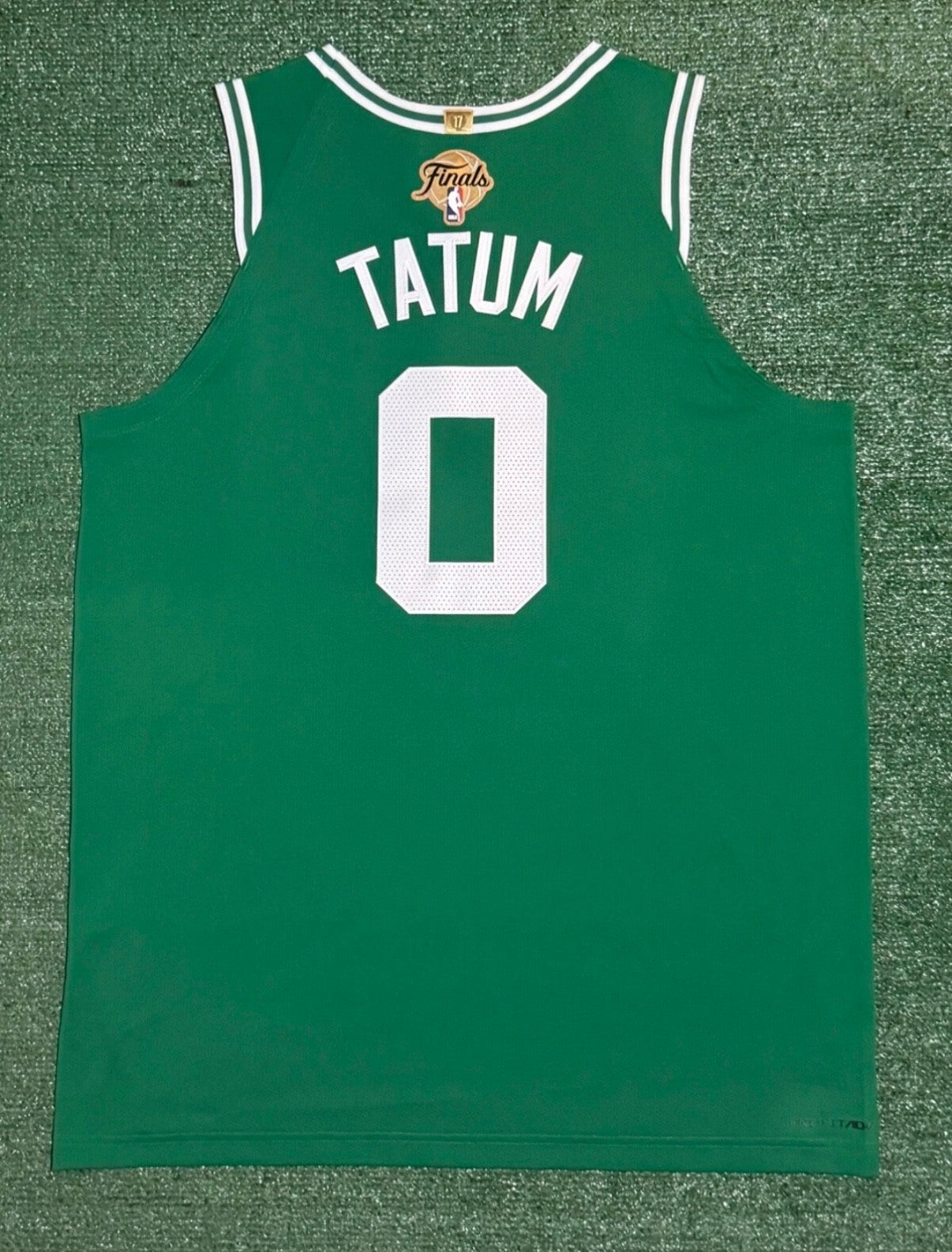 Jayson Tatum Boston Celtics Jersey #0 Nike ADV Authentic Green Size 52 (XL) NBA