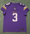 Jordan Addison Minnesota Vikings Jersey #3 Nike Vapor FUSE Elite Purple Size 44 (Large) NFL