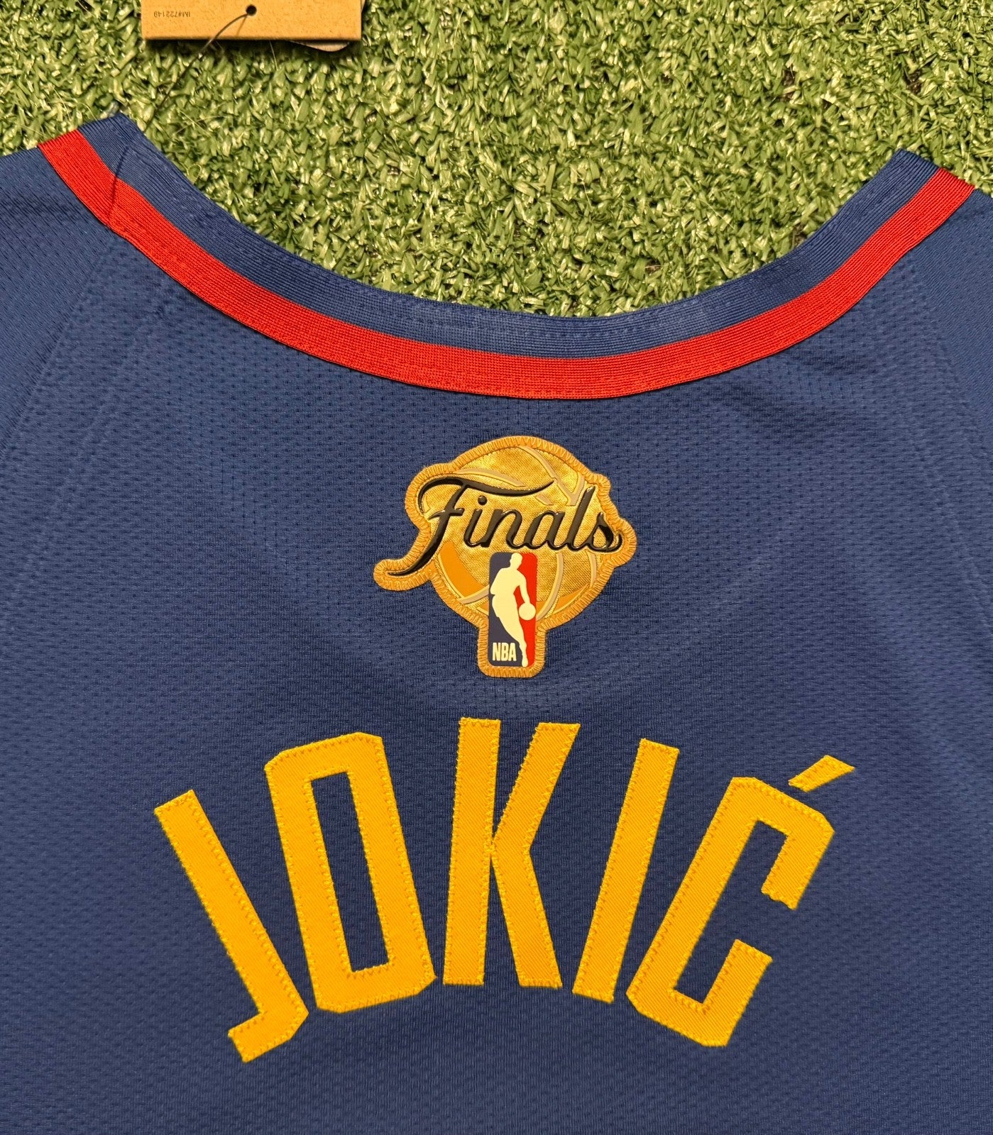 Nikola Jokic Denver Nuggets Jersey #15 Nike ADV Authentic Blue Size 48 (L) NBA