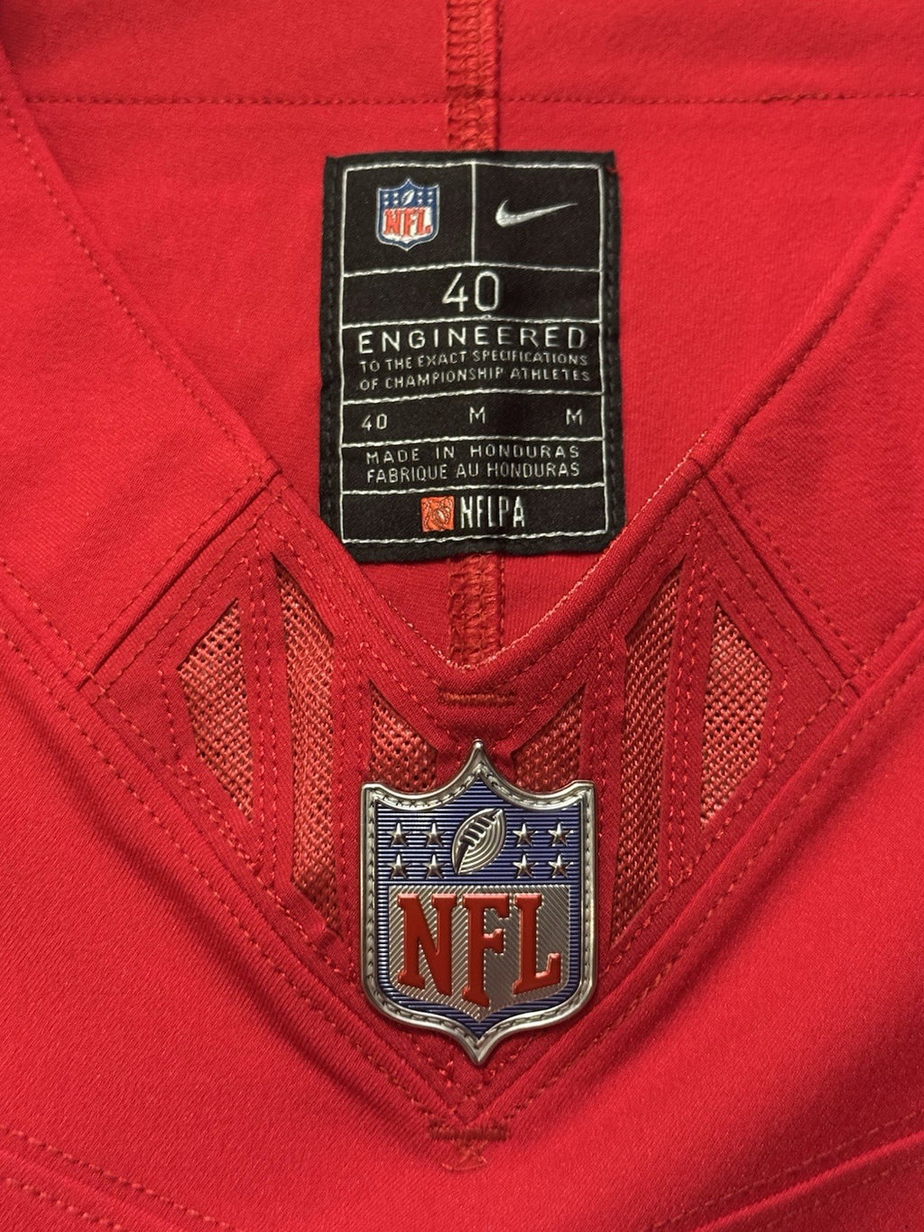 Fred Warner San Francisco 49ers
Jersey #54 Nike Vapor FUSE Elite red Size 40 (Medium) NFL
