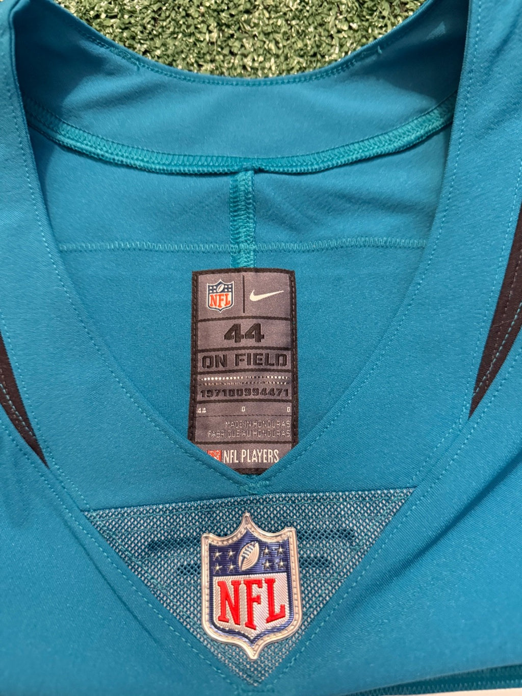 Trevor Lawrence Jacksonville Jaguars Jersey #16 Nike Vapor Elite Teal Size 44 (L) NFL